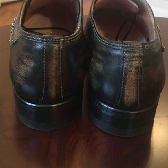 Ralph Lauren Runway Fall '18 Licia Italian Leather Crystal Gecko Oxfords - Picture 15 of 16